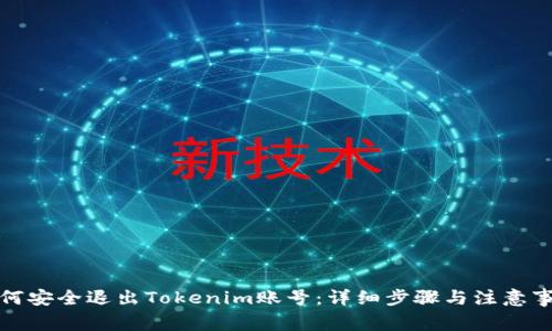 如何安全退出Tokenim账号：详细步骤与注意事项