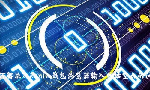 如何解决Tokenim钱包浏览器输入网址空白的问题