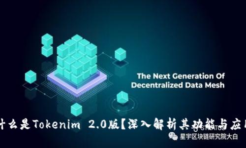 什么是Tokenim 2.0版？深入解析其功能与应用