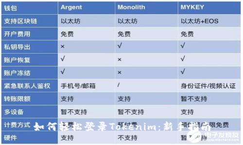 如何轻松登录Tokenim：新手指南